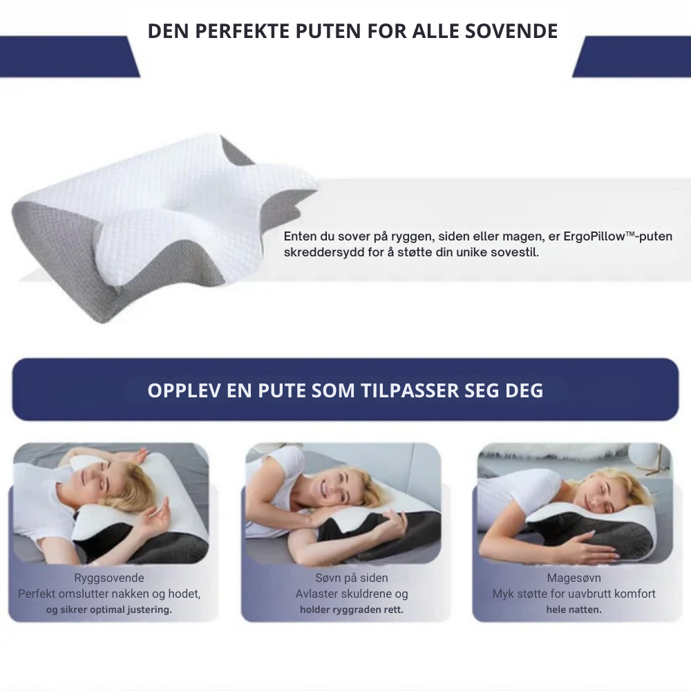 ErgoMax Plus - Ergonomisk kudde