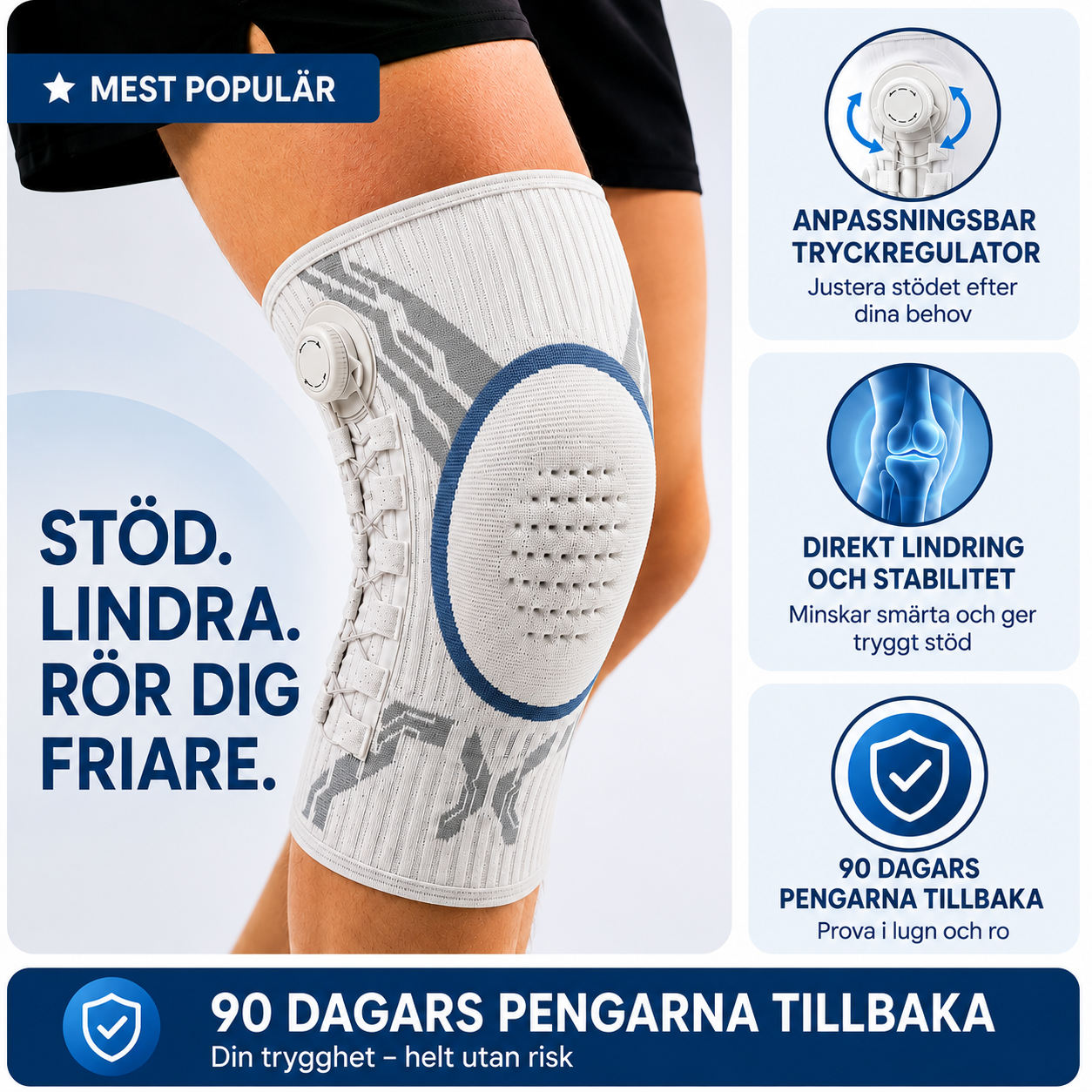 ErgoKnee™ Kompressionsstöd