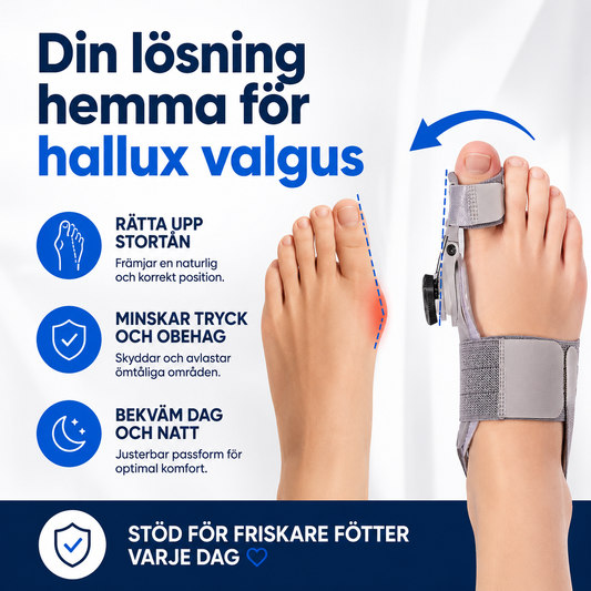 ErgoHallux™ Tåkorrigerare
