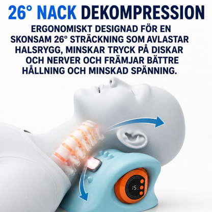 ErgoNeck™ 4-i-1 Nackmassör med Värme