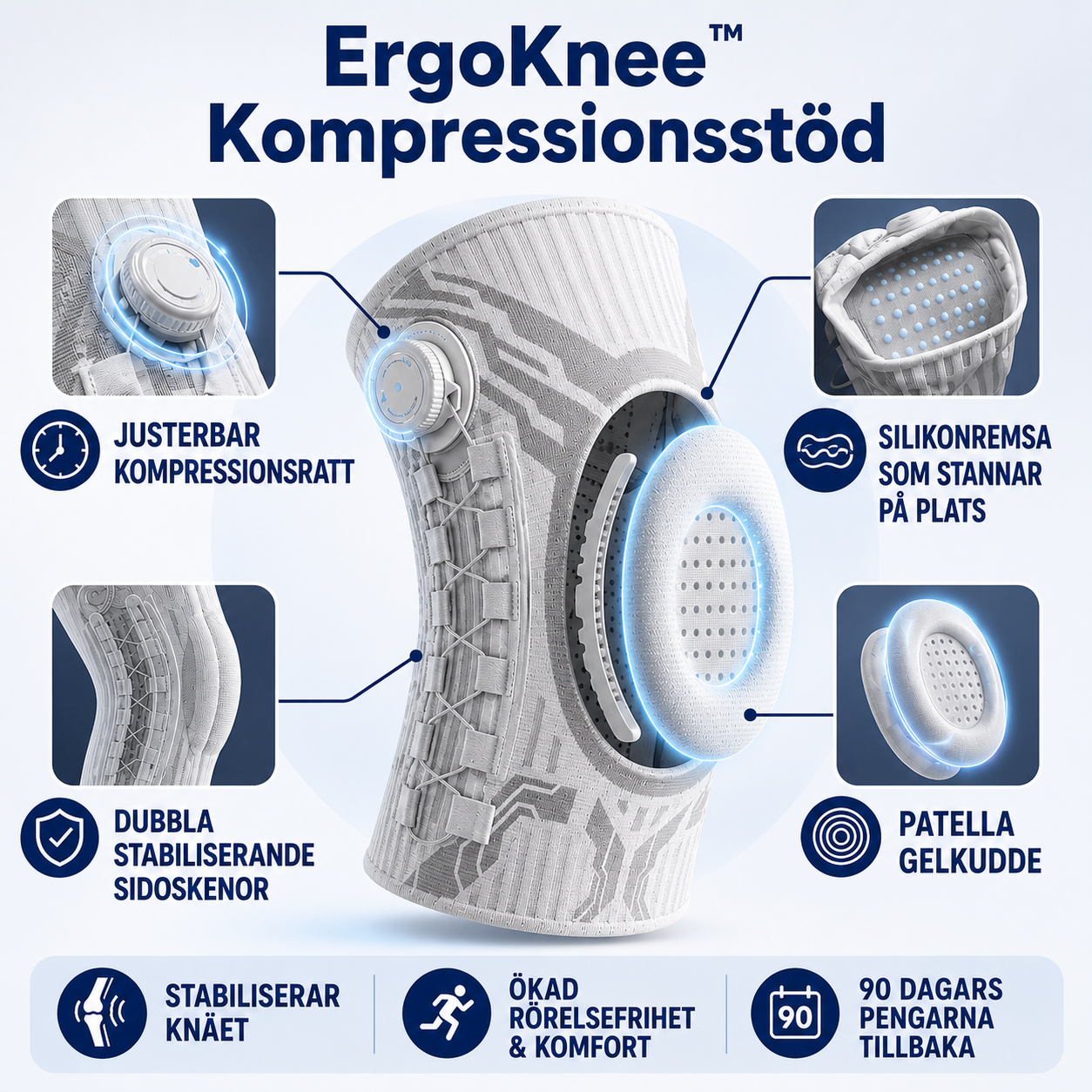 ErgoKnee™ Kompressionsstöd