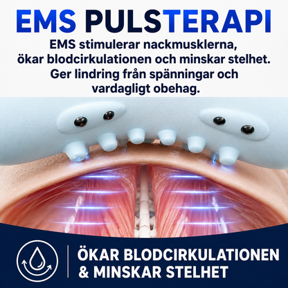 ErgoNeck™ 4-i-1 Nackmassör med Värme