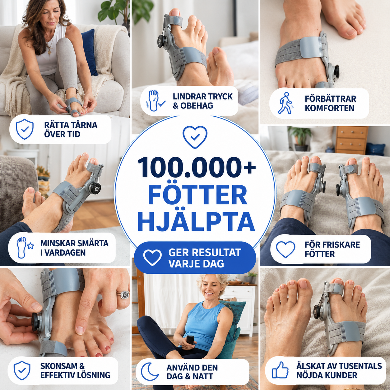 ErgoHallux™ Tåkorrigerare