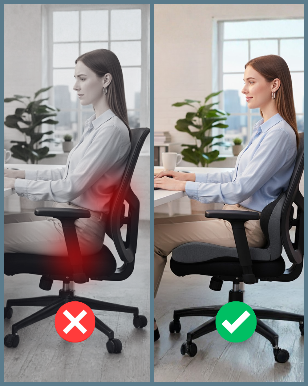 SoftSeat™ – Ergonomisk sittdyna